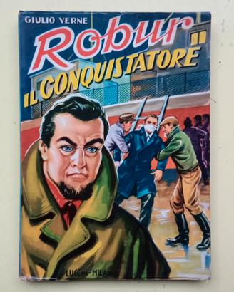 Romanzo "Robur il conquistatore" di Jules Verne