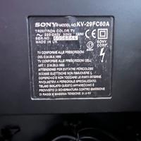 TV color Sony Triniton  29 pollici KV-29FC60A