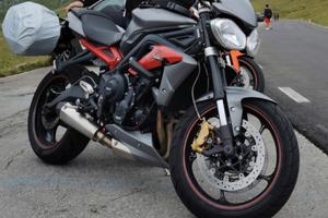 street triple r 2013 abs, con borse e accessori