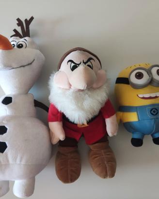 Lotto Peluche cartoni animati