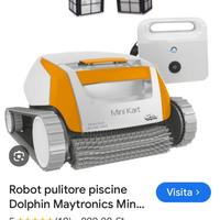 Robot pulitore piscina Dolphin Minikart