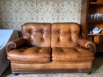 divani in pelle/cuoio anni 70
