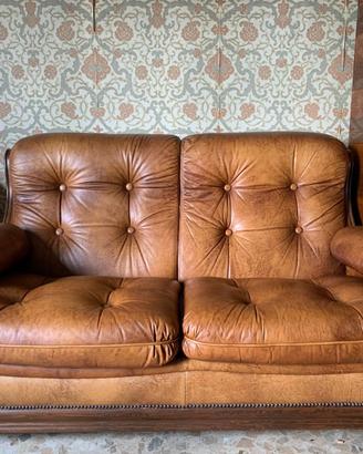 divani in pelle/cuoio anni 70