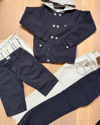 Lotto abbigliamento firmato maschio 9 anni