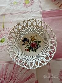 Cestino Intrecciato Crown Regent Porcellana