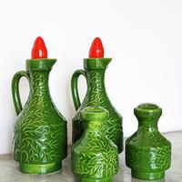 Set dispenser cucina - olio/aceto/sale/pepe