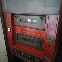 forno elettrico con camere a pietra refrattaria