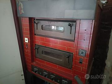 forno elettrico con camere a pietra refrattaria