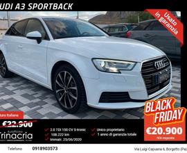 Audi A3 SPB 2.0 TDI 150CV S tronic Sport 35