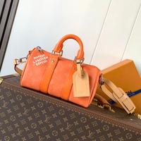 Louis Vuitton Keepall Arancione Originale
