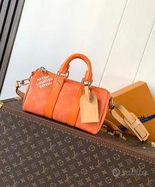 Louis Vuitton Keepall Arancione Originale