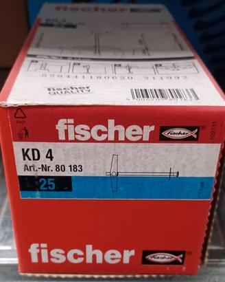 Tassello Fisher kd4 25 pz