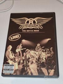 DVD Aerosmith you gotta move 2 dischi live