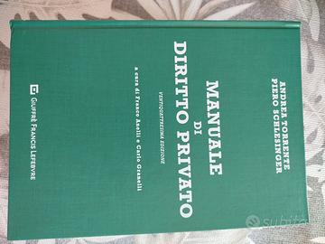 Libro universitario - Manuale di Diritto Privato