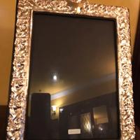 Cornice argento inglese