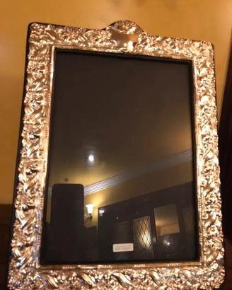 Cornice argento inglese