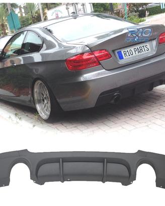 DIFFUSORE BMW E92 E93 LOOK M PERFORMANCE NERO OPAC