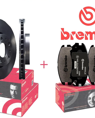 KIT DISCHI PASTIGLIE BREMBO CAYENNE 2002>2010