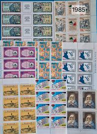 Italia Rep. Lotto franc. e foglietti 1985 scontati