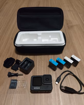 GoPro Hero 9 Black + Accessori 