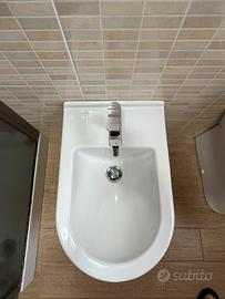 Coppia di Sanitari moderni Wc-Bidet Vitra