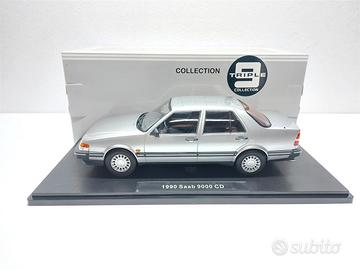 Saab 9000 CD Turbo Grigio 1990 - 1/18 Tanomodels