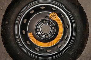 Ruotino 135/80 R14 NUOVO - Fiat Panda 500 Ypsilon