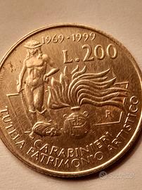 monete commemorative da lire 200