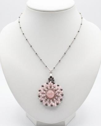 Collana Ciondolo Mandala Etnico Charm artigianale