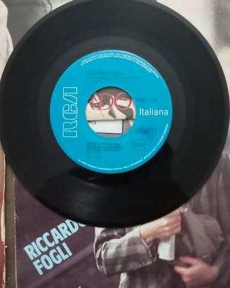 Vinile 45 giri raro di Riccardo Fogli 