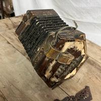 Concertina organetto vintage di fine 1800
