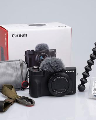 Canon PowerShot V1 + accessori Peak Design Joby