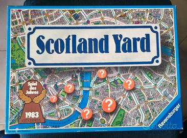 Gioco Scotland Yard Ravensburger anni 80