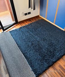 Ikea Tappeto VOLLERSLEV Blu,pelo alto, 160x230 cm