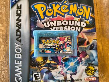 Pokémon unbound  USA Gameboy advance  box e gioco