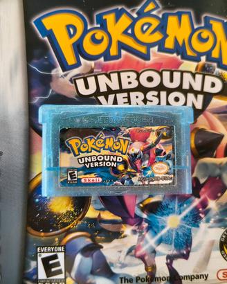 Pokémon unbound  USA Gameboy advance  box e gioco