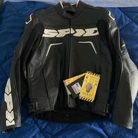Giacca moto in pelle Spidi Evorider Wind 52