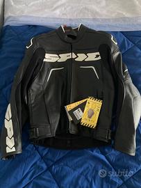 Giacca moto in pelle Spidi Evorider Wind 52