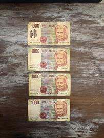 Banconote da mille lire