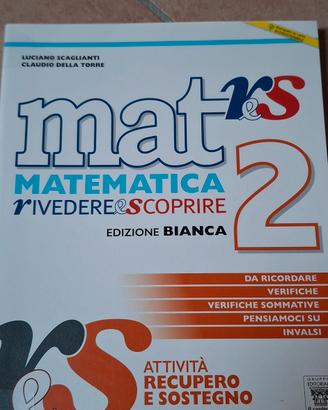 Libro Matematica Rivedere e Scoprire