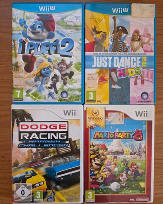 Giochi Wii e Wii u 