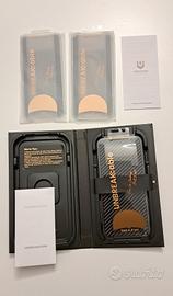 kit di protezione vetro per iPhone 16 Max pro