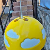 lampadario ikea skojig giallo