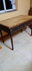tavolo antico con prolunghe