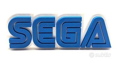 Logo SEGA in Plastica 3D