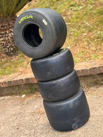 Gomme go kart vega verdi xh4