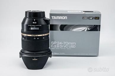 TAMRON SP 24-70 F2.8 Di VC USD per NIKON + ND64