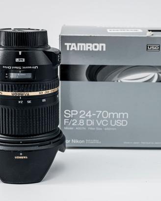 TAMRON SP 24-70 F2.8 Di VC USD per NIKON + ND64