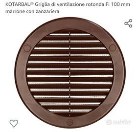 Griglie ventilazione 100 mm NUOVE 