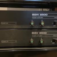 Coppia Amplificatori potenza BGW 6500 Proline SE